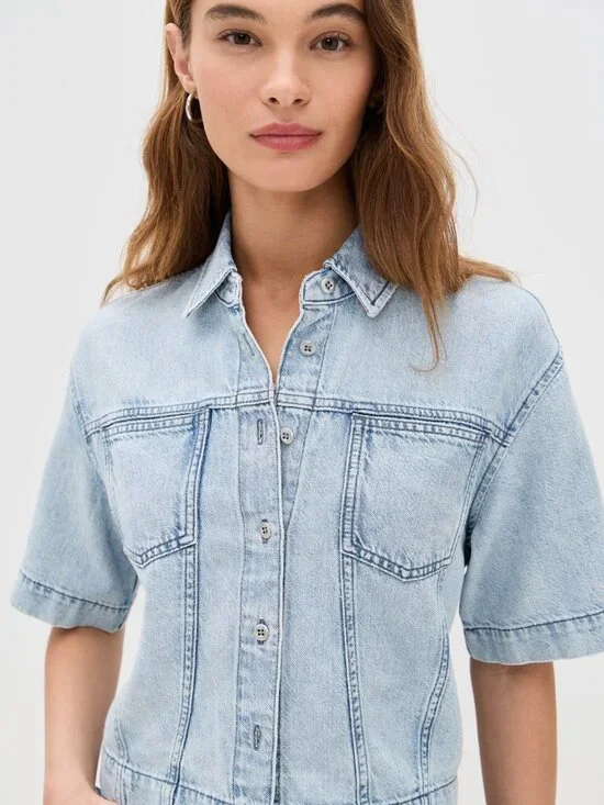 NWT rag & bone Ultra Featherweight Abby Top - Picture 5 of 10